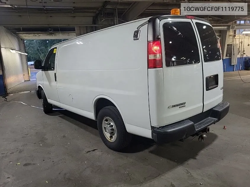 1GCWGFCF0F1119775 2015 Chevrolet Express 2500 Work Van