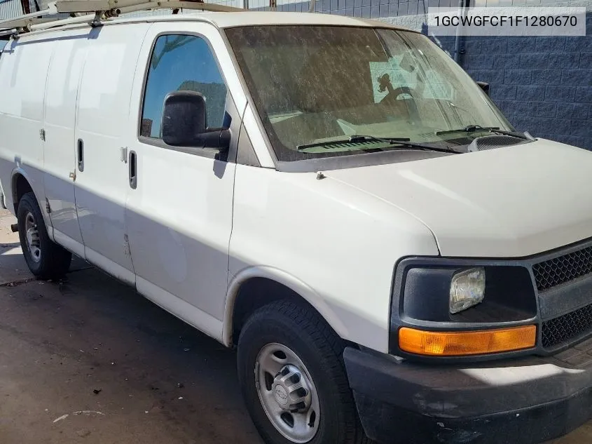 1GCWGFCF1F1280670 2015 Chevrolet Express G2500