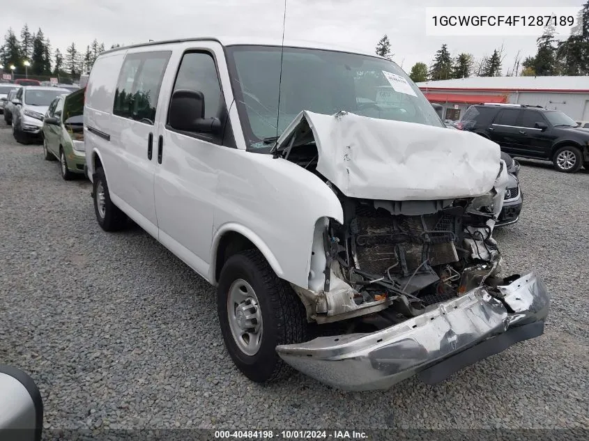 1GCWGFCF4F1287189 2015 Chevrolet Express 2500 Work Van