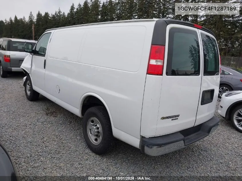 1GCWGFCF4F1287189 2015 Chevrolet Express 2500 Work Van