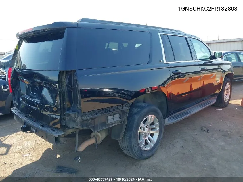 2015 Chevrolet Suburban 1500 Ls VIN: 1GNSCHKC2FR132808 Lot: 40537427