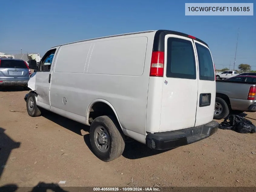 1GCWGFCF6F1186185 2015 Chevrolet Express 2500 Work Van