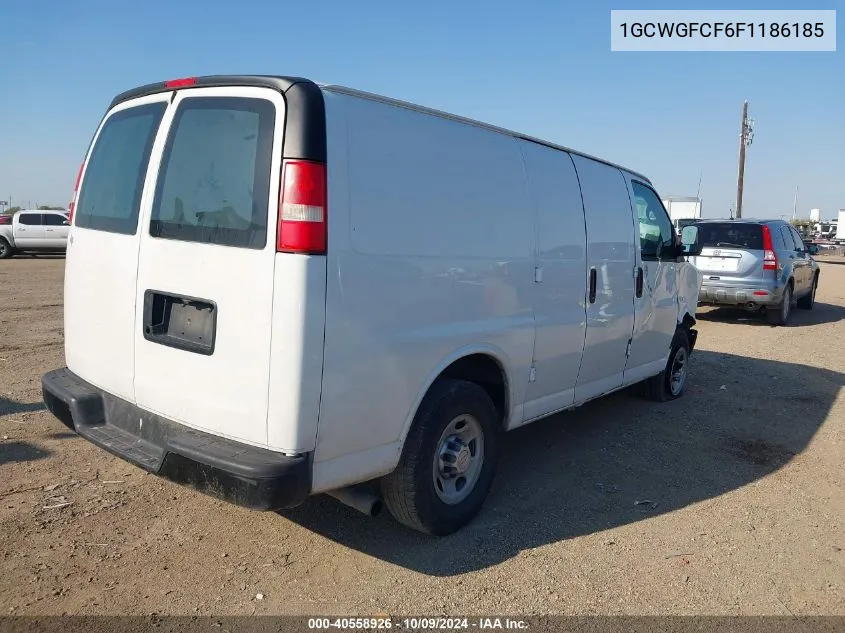 1GCWGFCF6F1186185 2015 Chevrolet Express 2500 Work Van