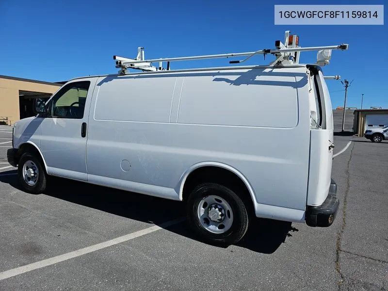 1GCWGFCF8F1159814 2015 Chevrolet Express 2500 Work Van