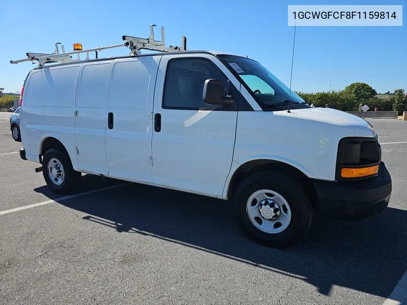 1GCWGFCF8F1159814 2015 Chevrolet Express 2500 Work Van