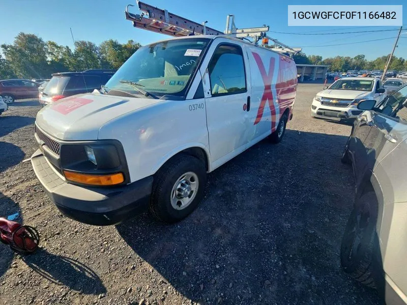 1GCWGFCF0F1166482 2015 Chevrolet Express 2500 Work Van