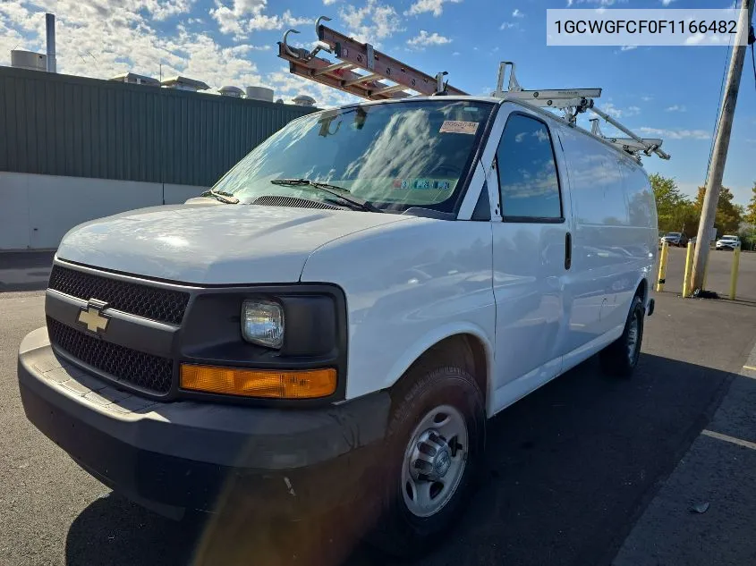 1GCWGFCF0F1166482 2015 Chevrolet Express 2500 Work Van