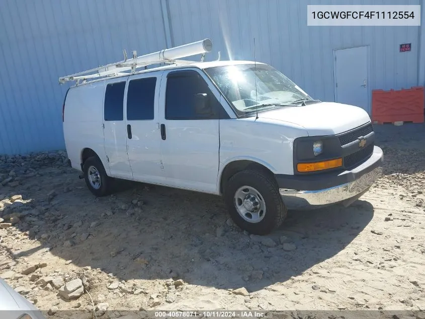 1GCWGFCF4F1112554 2015 Chevrolet Express 2500 Work Van