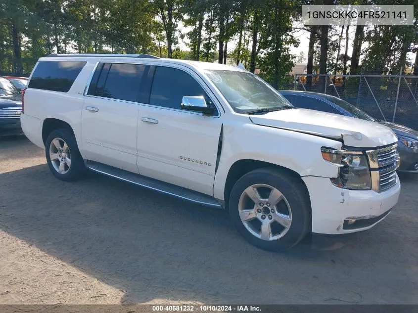 2015 Chevrolet Suburban 1500 Ltz VIN: 1GNSCKKC4FR521141 Lot: 40581232