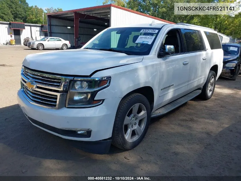 1GNSCKKC4FR521141 2015 Chevrolet Suburban 1500 Ltz