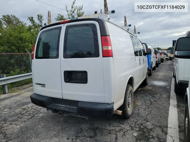 2015 Chevrolet Express G3500 VIN: 1GCZGTCFXF1184029 Lot: 40610431