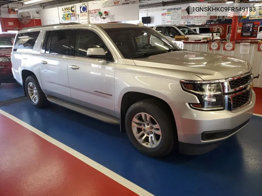 2015 Chevrolet Suburban 1500 Ls VIN: 1GNSKHKC9FR549183 Lot: 40625835