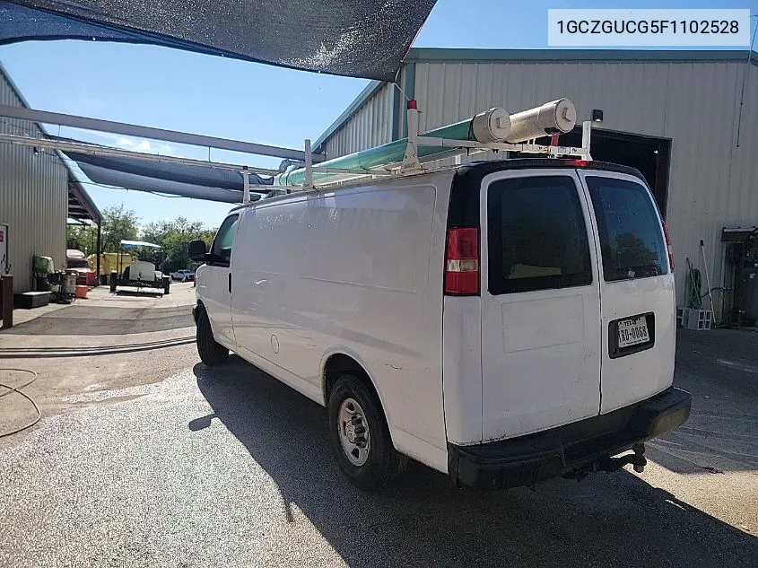 2015 Chevrolet Express 3500 Work Van VIN: 1GCZGUCG5F1102528 Lot: 40690353