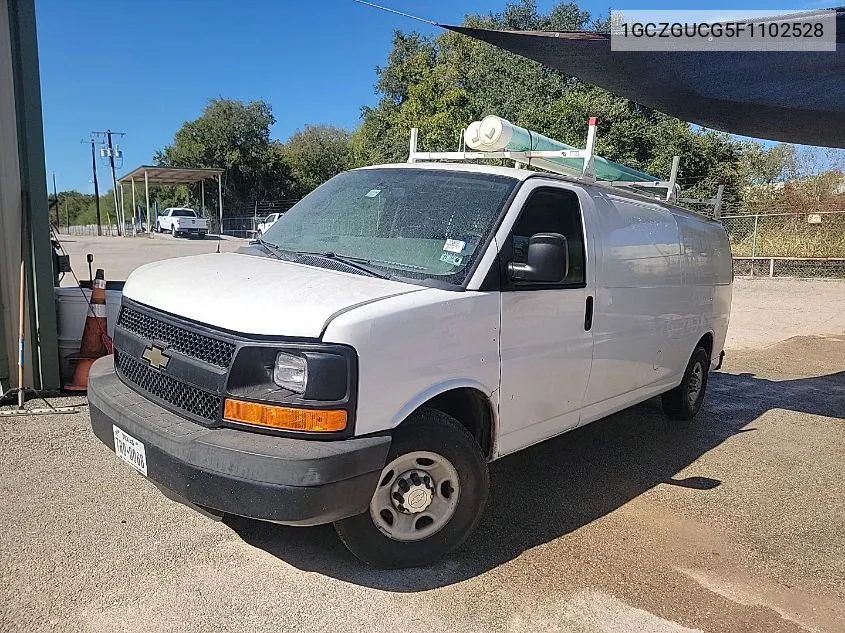 2015 Chevrolet Express 3500 Work Van VIN: 1GCZGUCG5F1102528 Lot: 40690353