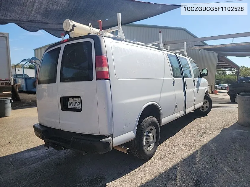 2015 Chevrolet Express 3500 Work Van VIN: 1GCZGUCG5F1102528 Lot: 40690353