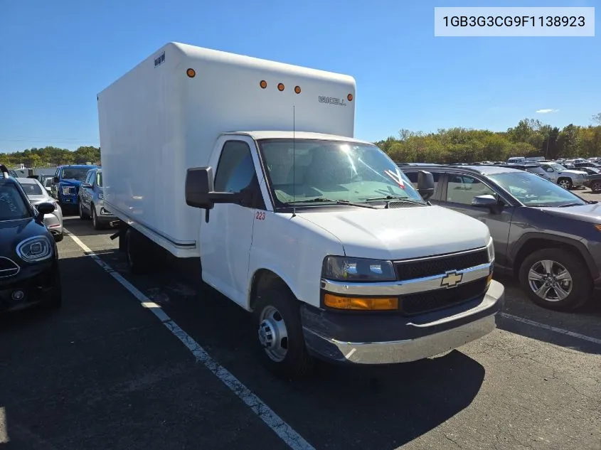 2015 Chevrolet Express Cutaway 3500 VIN: 1GB3G3CG9F1138923 Lot: 40712460