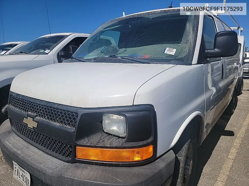 2015 Chevrolet Express 2500 Work Van VIN: 1GCWGFCF9F1175293 Lot: 40718529