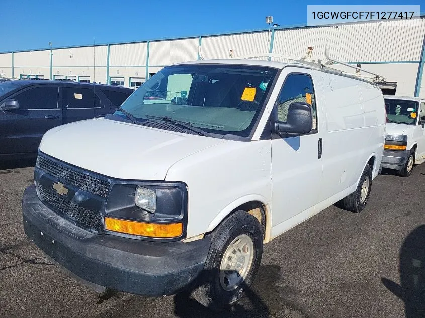 2015 Chevrolet Express G2500 VIN: 1GCWGFCF7F1277417 Lot: 40733986