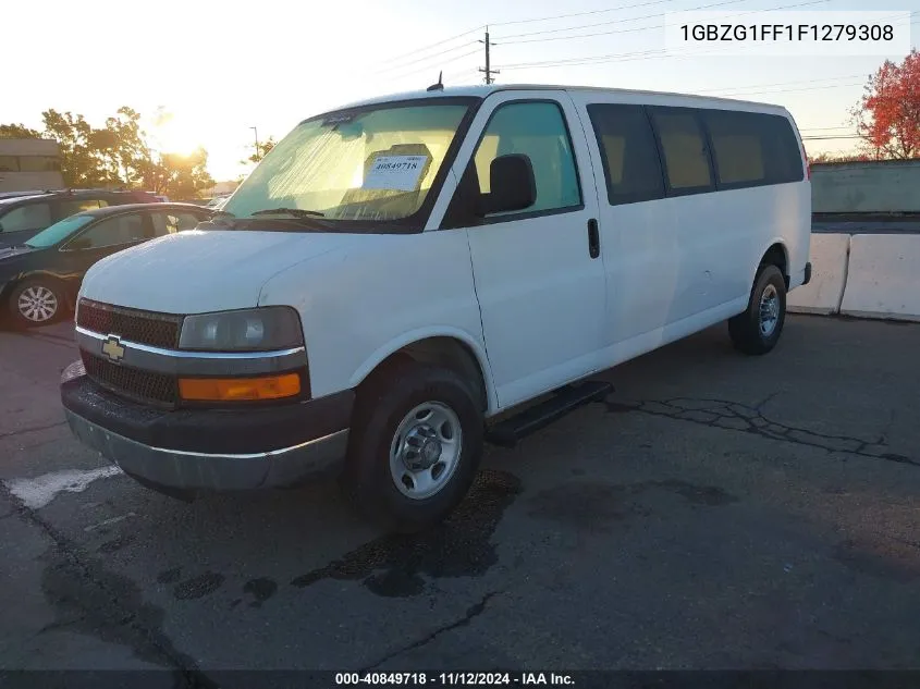 2015 Chevrolet Express 3500 Lt VIN: 1GBZG1FF1F1279308 Lot: 40849718