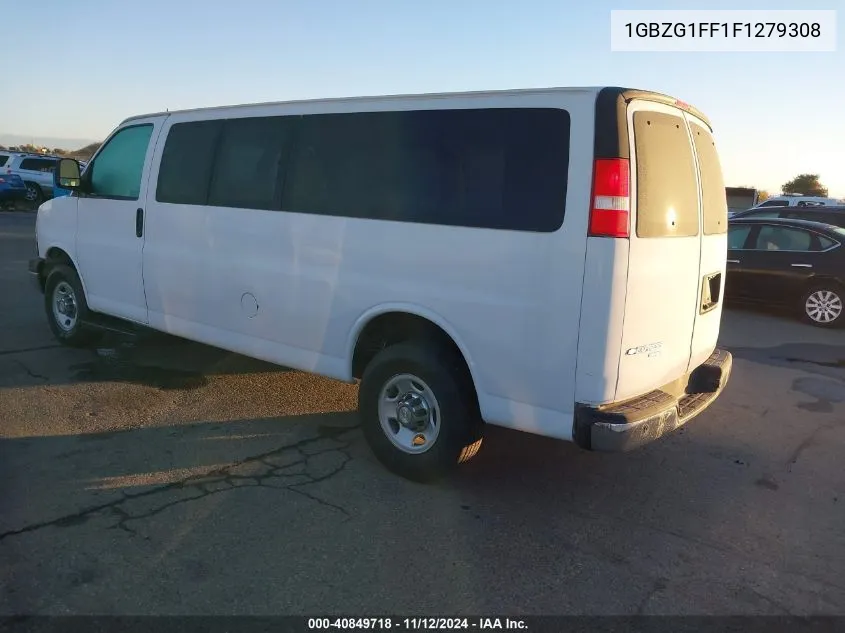 2015 Chevrolet Express 3500 Lt VIN: 1GBZG1FF1F1279308 Lot: 40849718