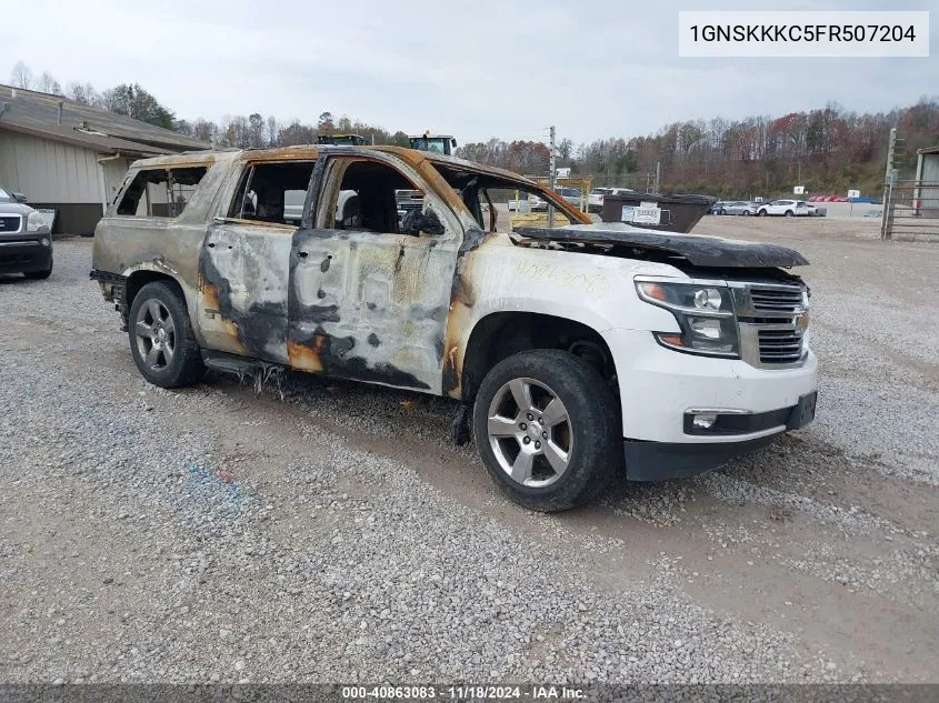 2015 Chevrolet Suburban 1500 Ltz VIN: 1GNSKKKC5FR507204 Lot: 40863083