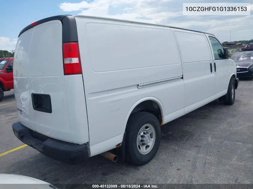 1GCZGHFG1G1336153 2016 Chevrolet Express 3500 Work Van