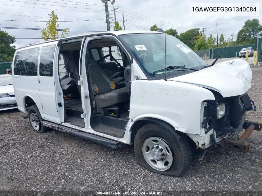 1GAWGEFG3G1340084 2016 Chevrolet Express 2500 Ls