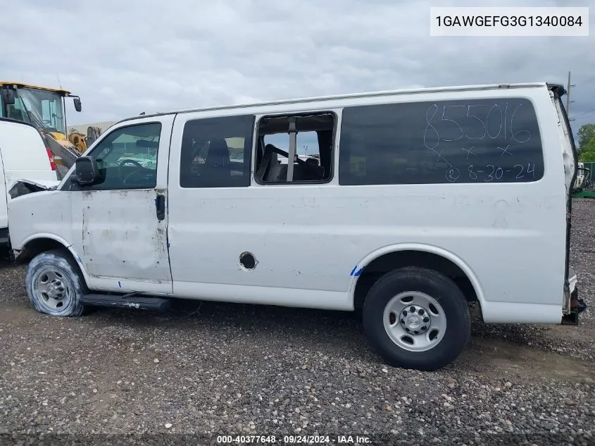 1GAWGEFG3G1340084 2016 Chevrolet Express 2500 Ls