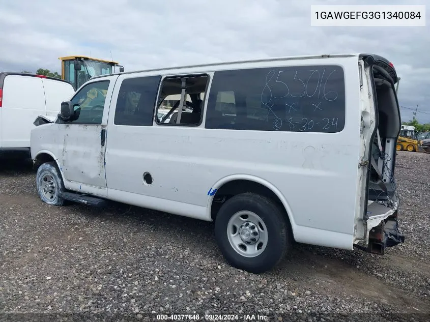 1GAWGEFG3G1340084 2016 Chevrolet Express 2500 Ls