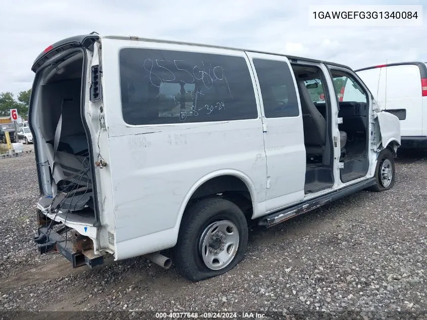 2016 Chevrolet Express 2500 Ls VIN: 1GAWGEFG3G1340084 Lot: 40377648