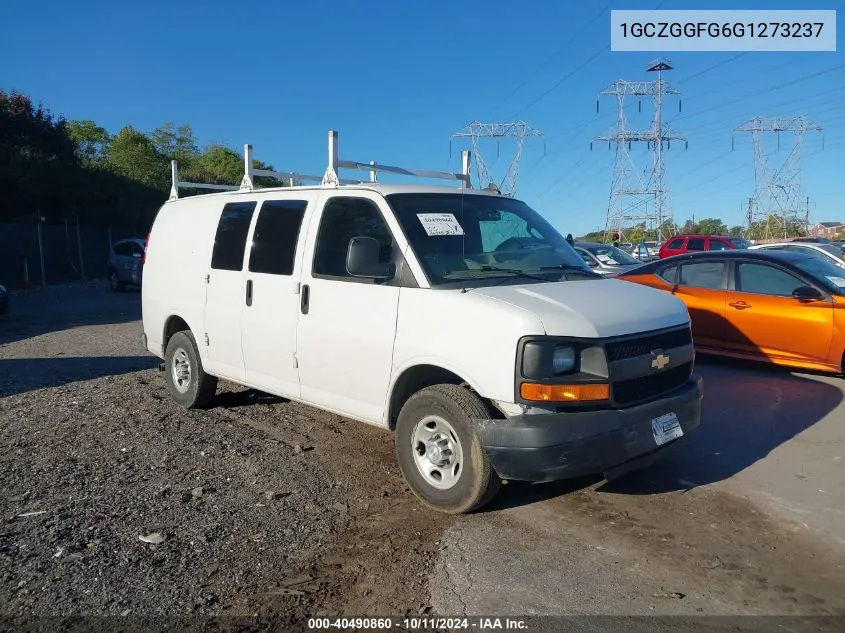 1GCZGGFG6G1273237 2016 Chevrolet Express 3500 Work Van