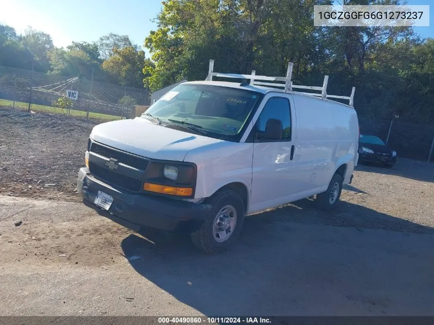 2016 Chevrolet Express 3500 Work Van VIN: 1GCZGGFG6G1273237 Lot: 40490860