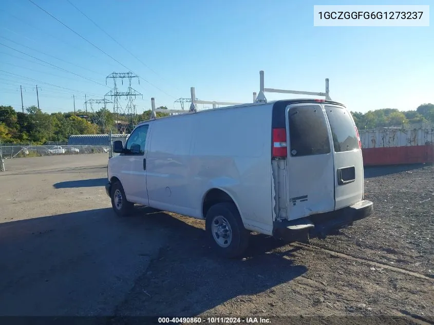 1GCZGGFG6G1273237 2016 Chevrolet Express 3500 Work Van