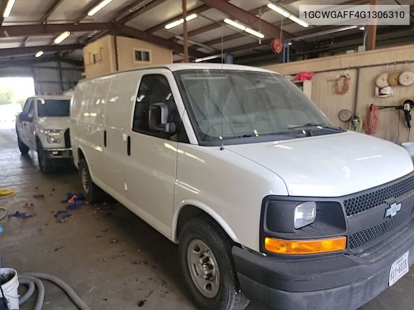 1GCWGAFF4G1306310 2016 Chevrolet Express G2500