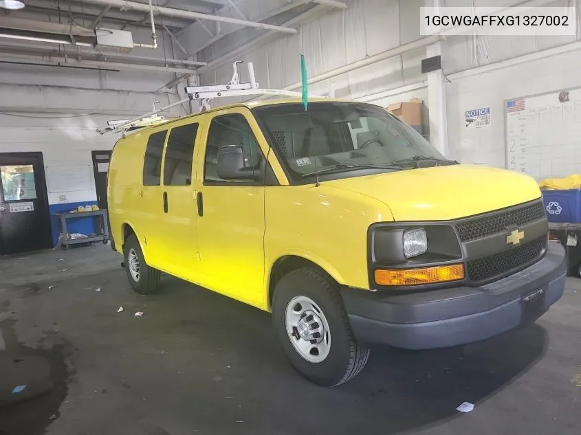 1GCWGAFFXG1327002 2016 Chevrolet Express 2500 Work Van