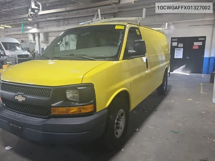 1GCWGAFFXG1327002 2016 Chevrolet Express 2500 Work Van