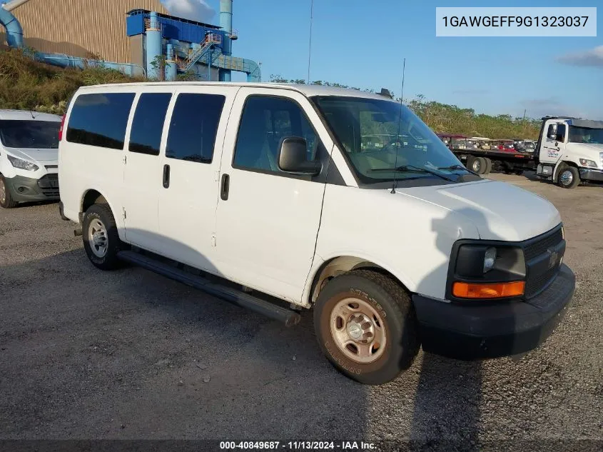 2016 Chevrolet Express 2500 Ls VIN: 1GAWGEFF9G1323037 Lot: 40849687