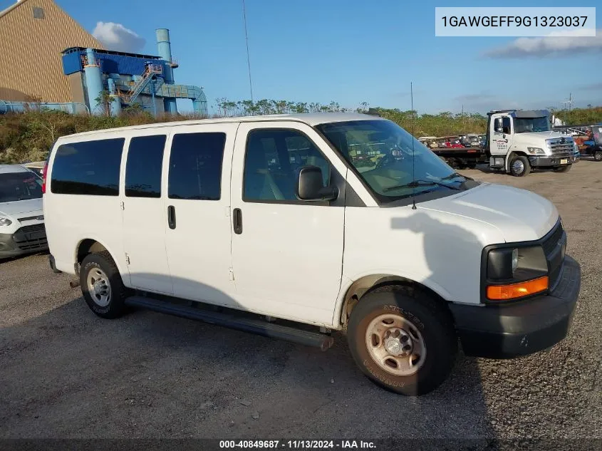 2016 Chevrolet Express 2500 Ls VIN: 1GAWGEFF9G1323037 Lot: 40849687