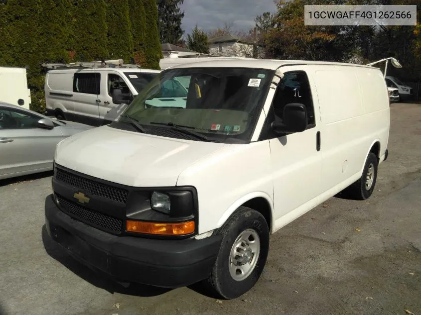 2016 Chevrolet Express G2500 VIN: 1GCWGAFF4G1262566 Lot: 40851088