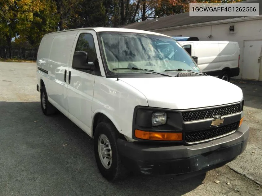 2016 Chevrolet Express G2500 VIN: 1GCWGAFF4G1262566 Lot: 40851088