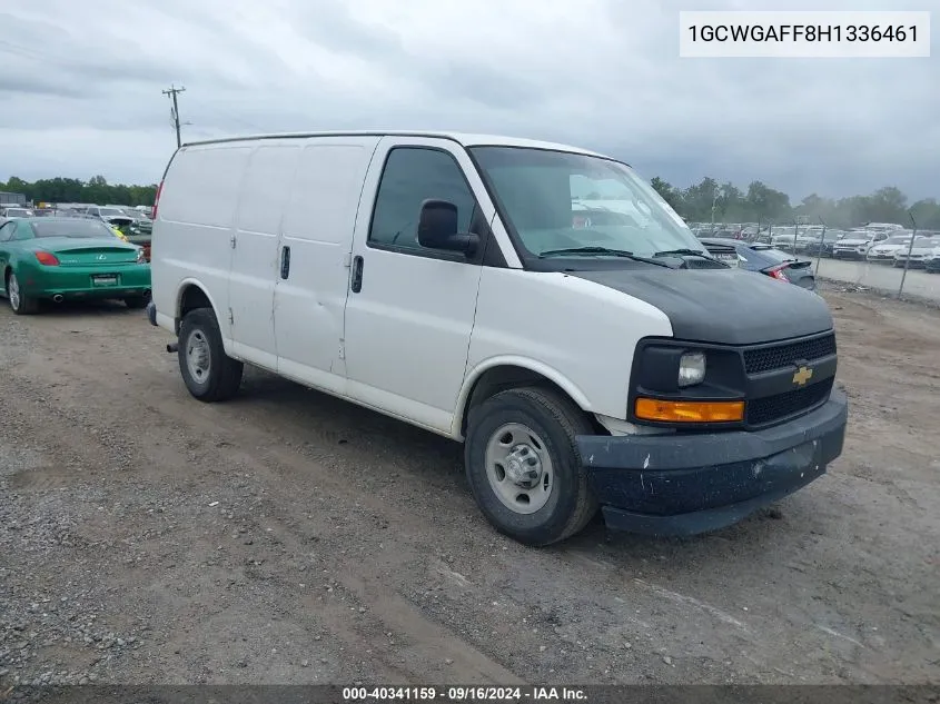 2017 Chevrolet Express 2500 Work Van VIN: 1GCWGAFF8H1336461 Lot: 40341159