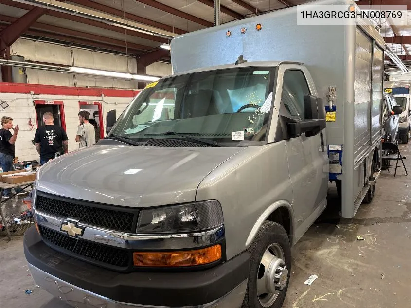 2017 Chevrolet Express Cutaway Work Van VIN: 1HA3GRCG3HN008769 Lot: 40443279