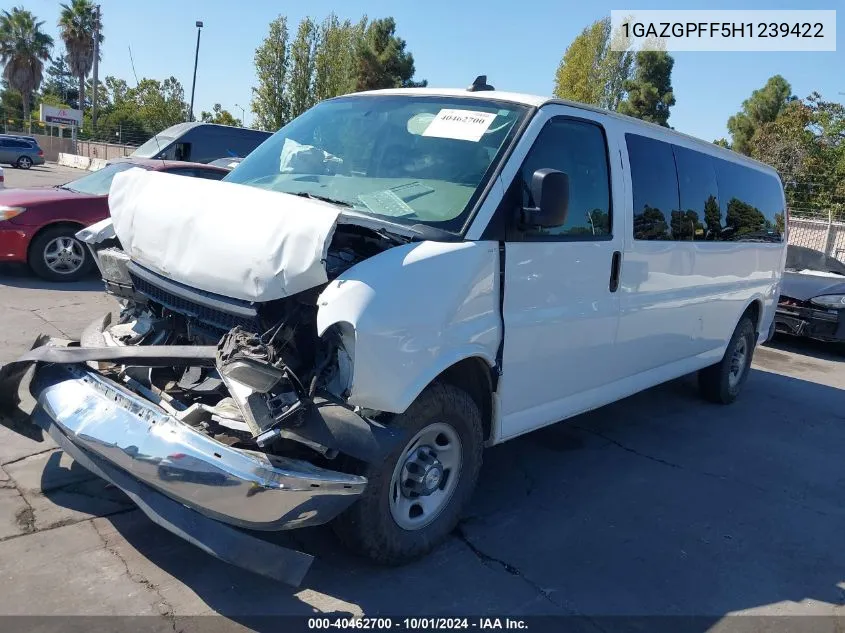 1GAZGPFF5H1239422 2017 Chevrolet Express 3500 Lt