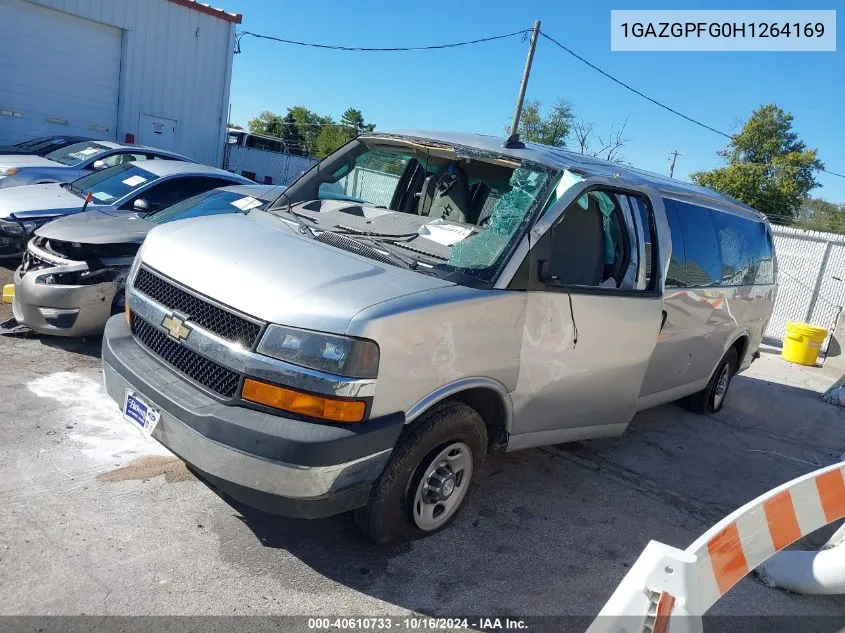 2017 Chevrolet Express 3500 Lt VIN: 1GAZGPFG0H1264169 Lot: 40610733