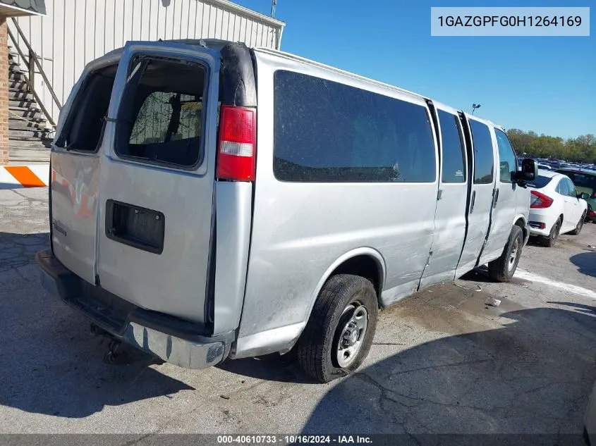 2017 Chevrolet Express 3500 Lt VIN: 1GAZGPFG0H1264169 Lot: 40610733