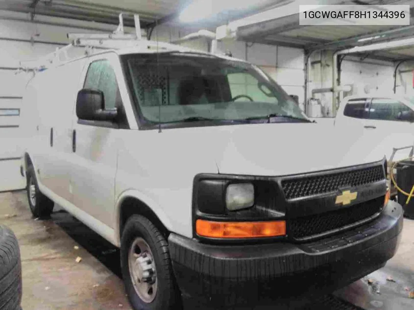 2017 Chevrolet Express G2500 VIN: 1GCWGAFF8H1344396 Lot: 40783365