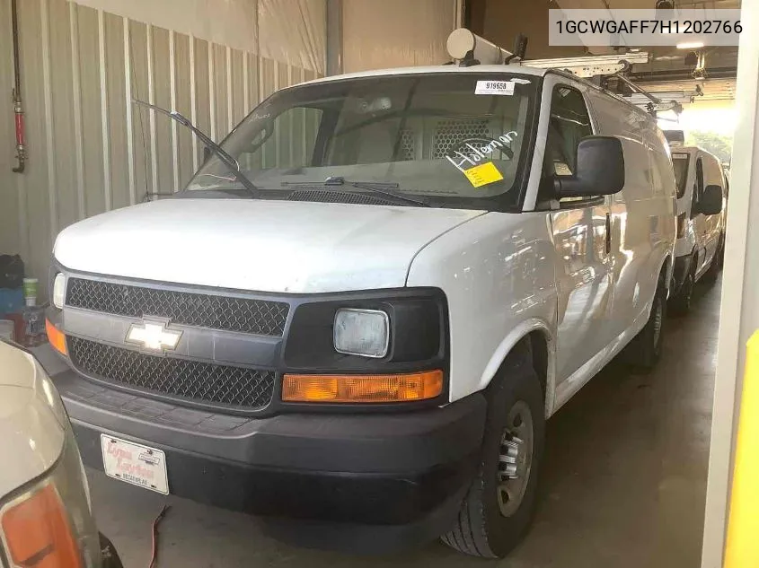 2017 Chevrolet Express G2500 VIN: 1GCWGAFF7H1202766 Lot: 40784500