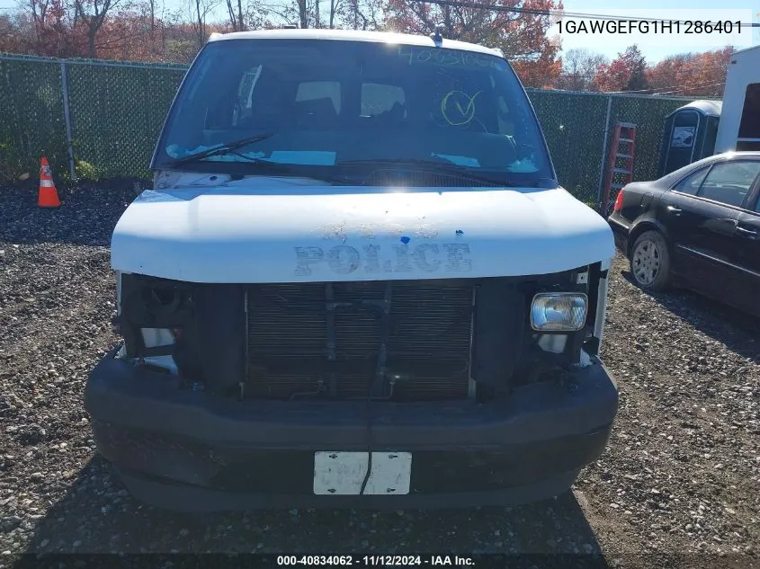 2017 Chevrolet Express 2500 Ls VIN: 1GAWGEFG1H1286401 Lot: 40834062