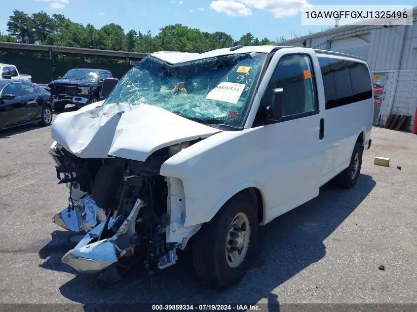 2018 Chevrolet Express 2500 Lt VIN: 1GAWGFFGXJ1325496 Lot: 39859334