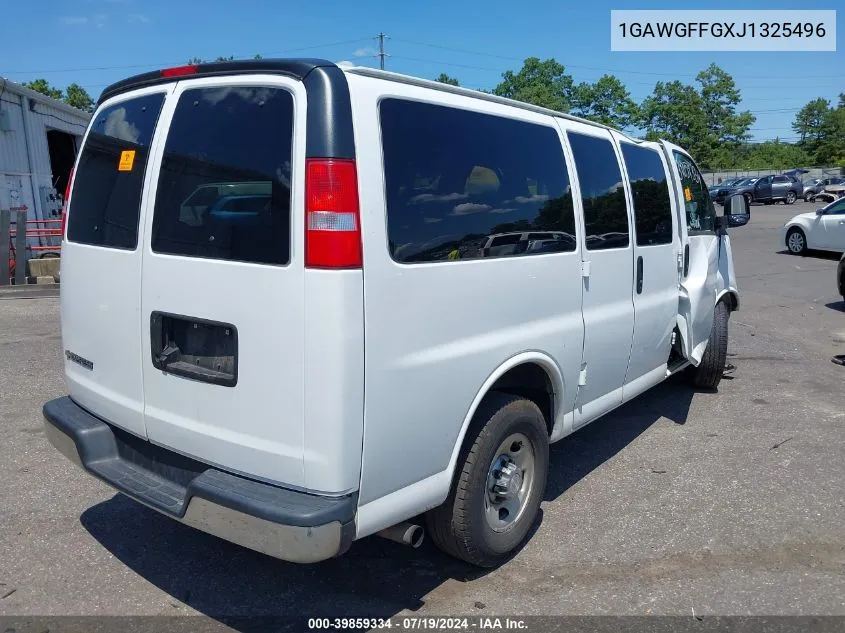 2018 Chevrolet Express 2500 Lt VIN: 1GAWGFFGXJ1325496 Lot: 39859334